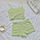 Amazon European and American women's wear 2025 Spring/Summer new style short-sleeved top, trendy sexy elastic rib T-shirt for women