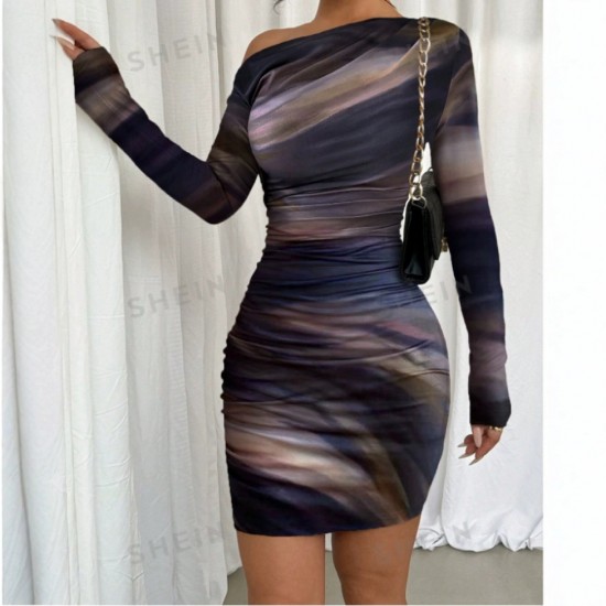 Cross-border European and American new style 2024 Summer simple bow tie girl lace spliced sexy halter dress, short pants