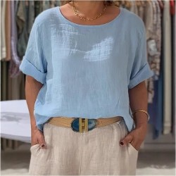 Spring and summer European and American style fashion 2025 new style cross-border women's fashion design-sense back open cardigan button upper garment T-shirt for women