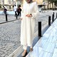 Middle East export European and American new style round neck long dress long Muslim clothing loose long sleeve dress for women 2025